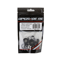 UpGrade RC "Black Lightning" Rubber Sealed Bearing Kit for Traxxas Sledge