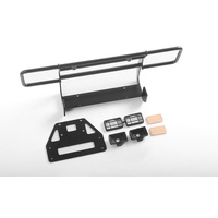 Ranch Front Bumper w/IPF Lights for Capo Racing Samurai 1/6 RC Scale Crawler (Black)