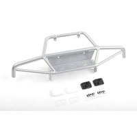 Tri-X Steel Stinger Front Bumper w/ IPF Lights for Vanquish VS4-10 Origin Body (Silver)