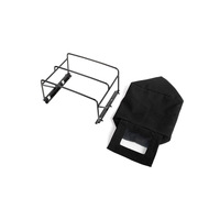 Steel Tube Bed Cage w/ Soft Top for RC4WD Gelande II 2015 Land Rover Defender D90 (Pick-Up) (Black)