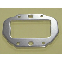 GV XV30421AL MAIN GEAR PLATE 6061 3MM - ALU COLOR