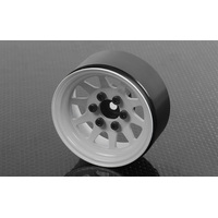 OEM Stamped Steel 1.9" Single Beadlock Wheel (White)