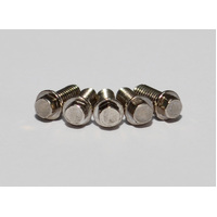 RC4WD Miniature Scale Hex Bolts (M2.5 x 6mm) (Silver)