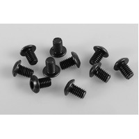 Steel Button Head Cap Screws M4 x 6mm (10)