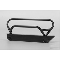 Tough Armor Winch Bumper with Grill Guard for Axial Jeep Rubicon