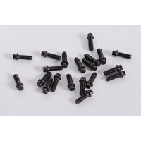 RC4WD Miniature Scale Hex Bolts (M2 x 6mm) (Black)