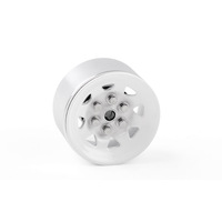 Stamped Steel 0.7" Stock Beadlock Wheels (White)