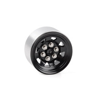 ####Stamped Steel 0.7" Stock Beadlock Wheels (Black)