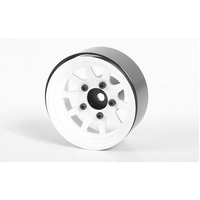 OEM Stamped Steel 1.55" Beadlock Wheels (White)