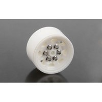 OEM Plastic 0.7" Beadlock Wheels (White)