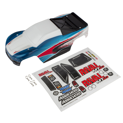 Rival MT10 Body, red/blue