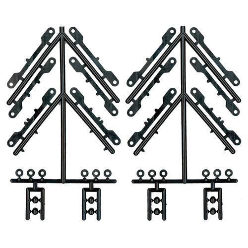 Arm Mount Shims, Balls, Wheelbase Shims