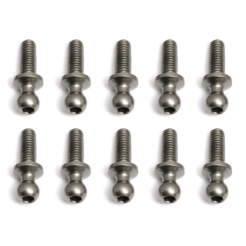 Ballstuds, 8 mm, long neck