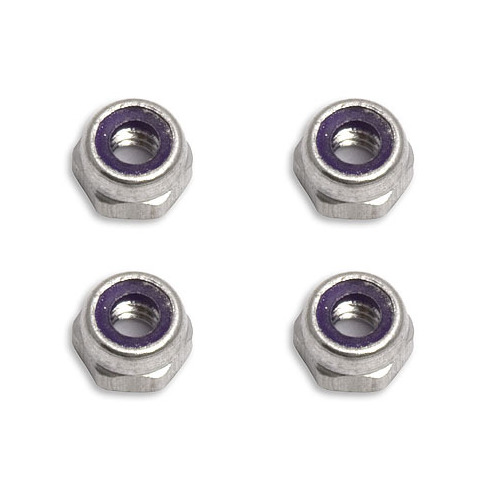 2-56 Aluminium Locknuts TC3/TC6