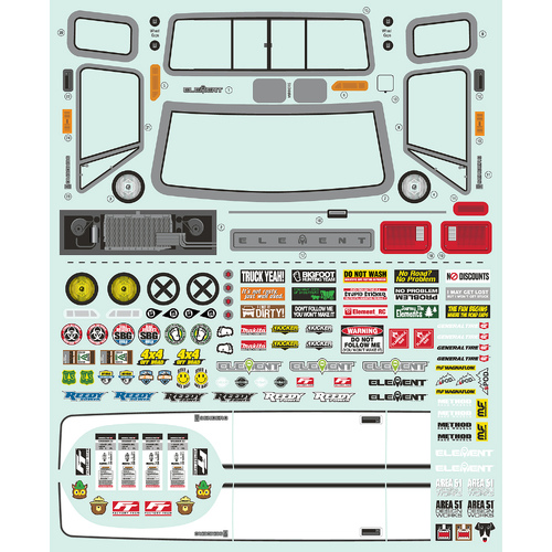 Sendero HD Decal Sheet