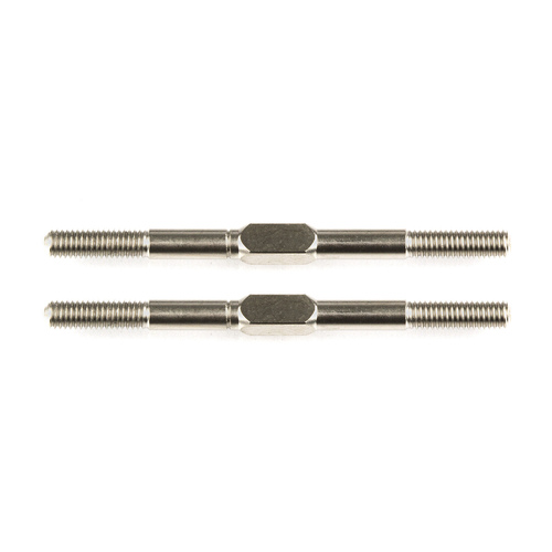 Turnbuckles, 3x45 mm/1.77 in, silver