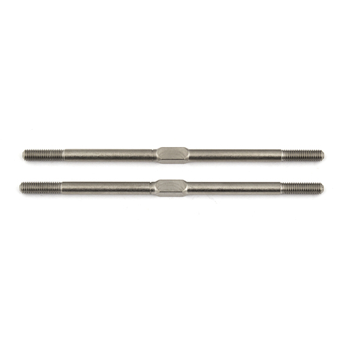 Turnbuckles, M3x71 mm/2.80 in, steel, silver