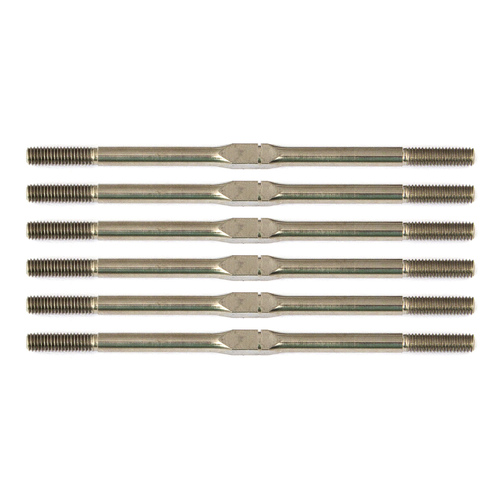 ProSC10 FT Titanium Turnbuckle Set, 3x67 mm/2.65 in, silver