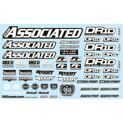 DR10 Decal Sheet