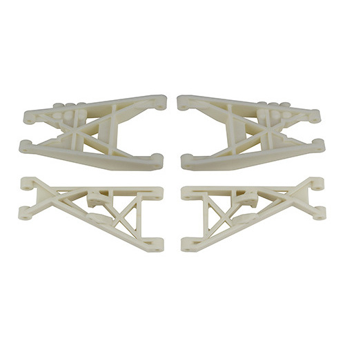 Front and Rear Suspension Arms, white