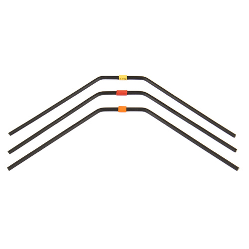 RC8B3 FT Rear Anti-roll Bars, 2.8-3.0 mm