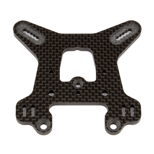 RC8B3.1 FT Rear Shock Tower, tall, carbon fiber