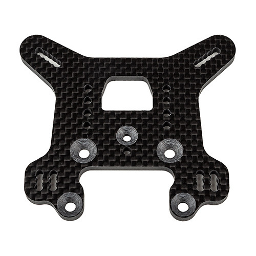 RC8B4.1 FT Rear Shock Tower, 36.5, carbon fiber