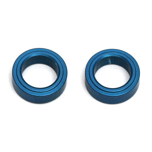 Rear Axle Spacers, narrow, blue aluminum