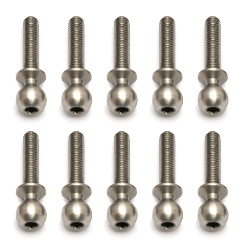 Heavy-duty Ballstuds, 12 mm, long neck