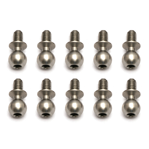 Heavy-Duty Ballstuds, 4 mm, long neck