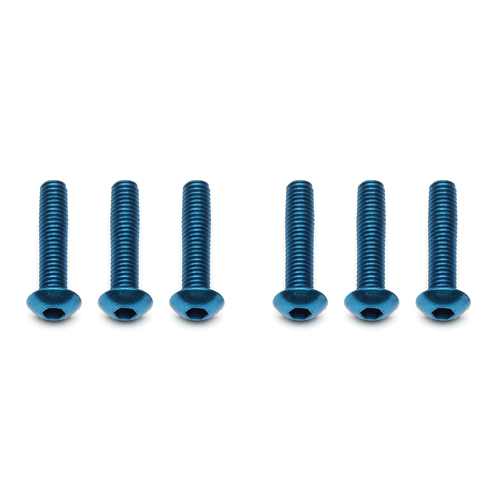 #### FT Screws, M3x14 mm BHCS, blue aluminum