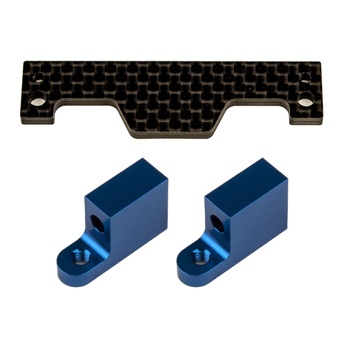 RC10B6.2 FT Servo Mount Set, Side Rail Mount