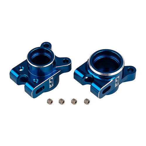 RC10B7 FT Rear Hub Set, blue