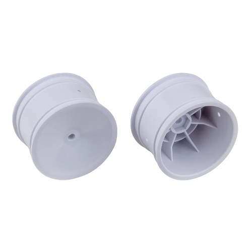 2WD/4WD Rear Wheels, 2.2 in, 12 mm Hex, white