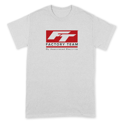 Factory Team Logo T-shirt, white, 3XL