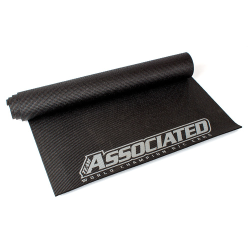 ####Team Associated Logo Pit Mat, silver lettering