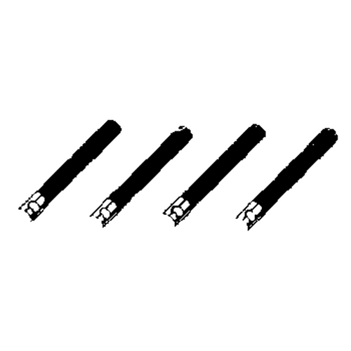 DUBRO 618 4-40 RIGGING COUPLERS (4 PCS PER PACK)