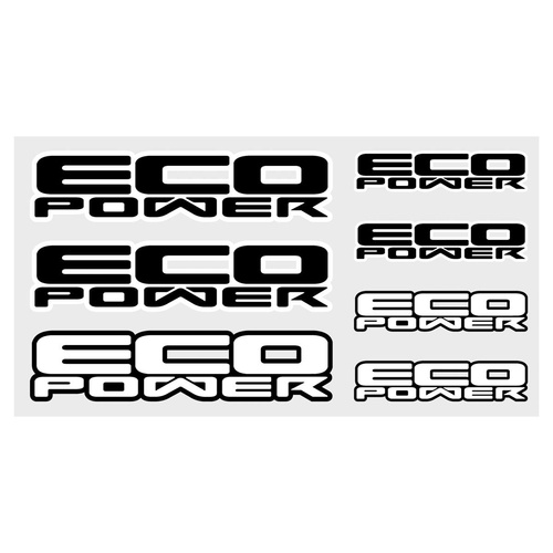 EcoPower Sticker Sheet