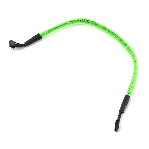 EcoPower Braided Brushless Motor Sensor Cable (Flo Green) (200mm)