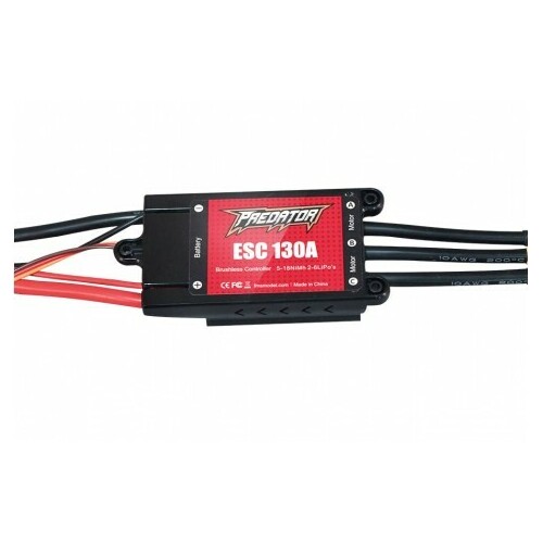 Predator 130amp ESC w/10amp UBEC Scorpio