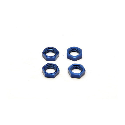 ANTI-LOOSE WHEEL NUT 17mm- BLUE, 4PCS