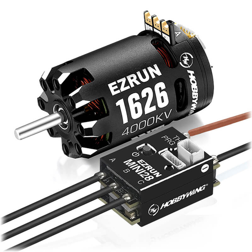 COMBO EZRUN MINI28 ESC/1626SD 4000KV DRIFT MOTOR