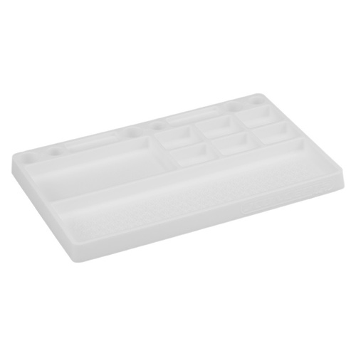 JConcepts parts tray, rubber material - white