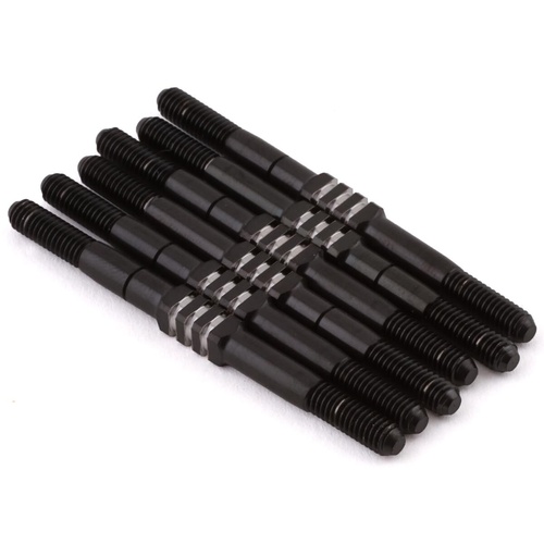 JConcepts - TLR, 22 5.0 3.5mm Fin turnbuckle kit, 6pc - black