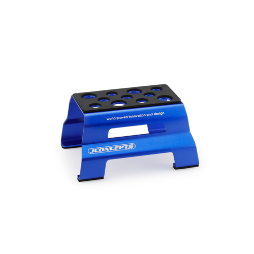 JConcepts metal car stand - blue