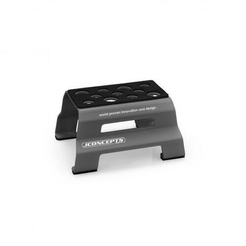 JConcepts metal car stand - gray