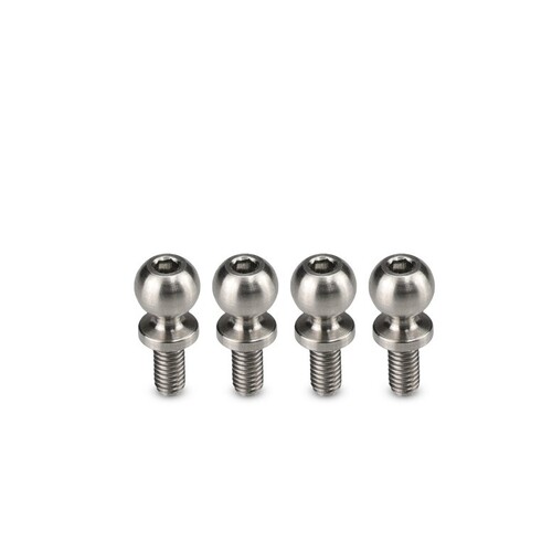 Titanium Clod Buster , Regulator lower cradle - 6 x 6mm ball-stud, 4pc