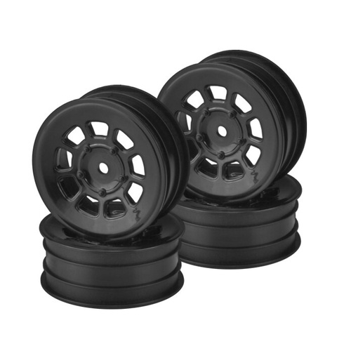 9 shot - B7 ,B6.4 , YZ2 , XB2 , LD3, 2.2" front wheel (black) - 4pc