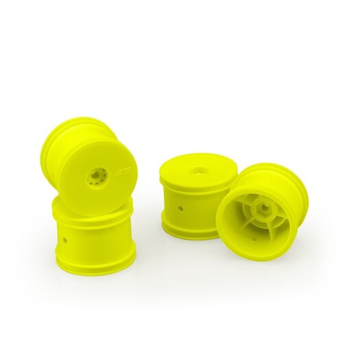 Mono - Losi Mini-T 2.0, Mini-B rear  wheel - (yellow) - 4pc