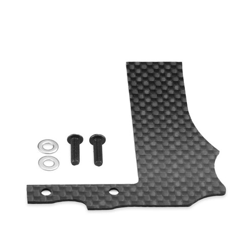 RM2 MBX8-T carbon fiber drivetrain rock guard